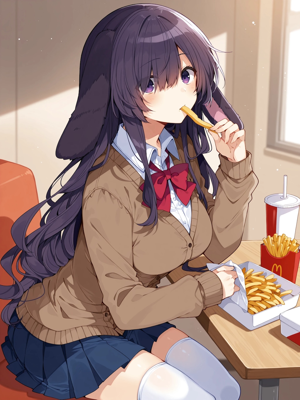もぐもぐすみれちゃん