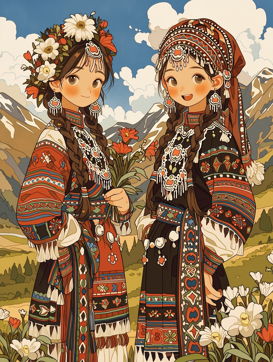 草原少女04 | の人気AIイラスト・グラビア