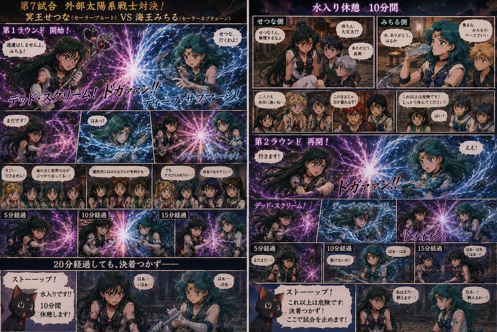 プルートVSネプチューン