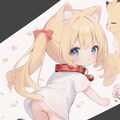 画像生成に失敗した猫耳ツインテールの女の子 07 7枚目