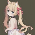 画像生成に失敗した猫耳ツインテールの女の子 07 3枚目