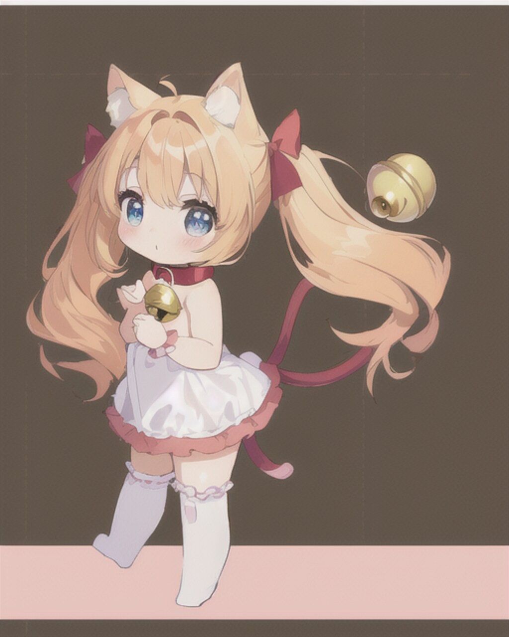 画像生成に失敗した猫耳ツインテールの女の子 07