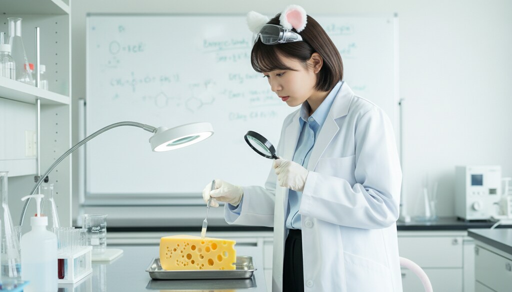 チーズの構造分析 #ねず耳にむチュウ