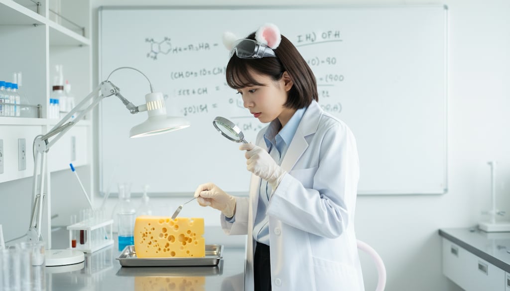 チーズの構造分析 #ねず耳にむチュウ