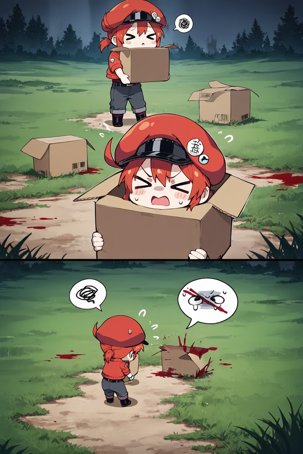 迷子の赤血球ちゃん