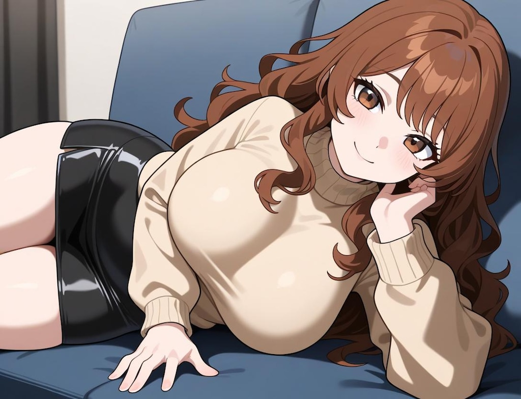 うちの子　茶髪のお姉さん