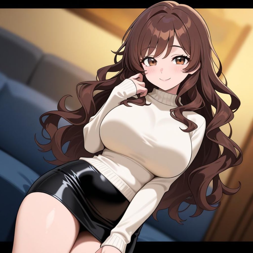 うちの子　茶髪のお姉さん