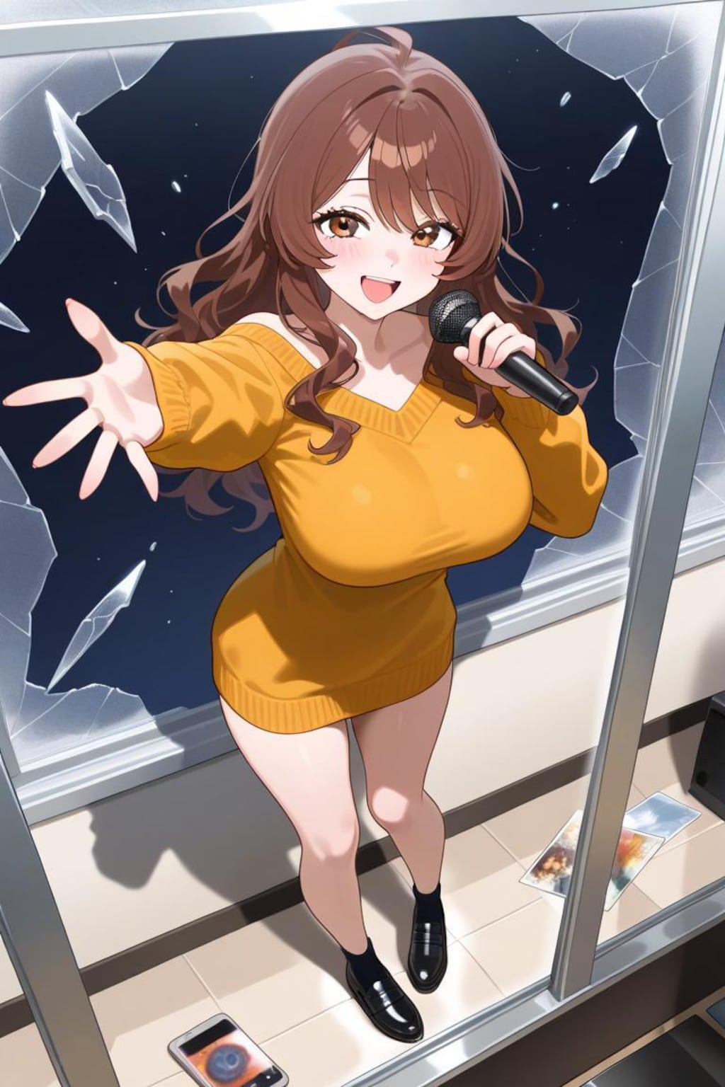 うちの子　茶髪のお姉さん