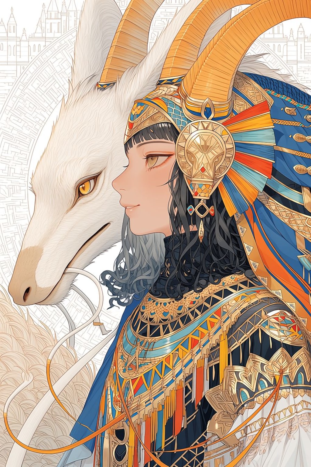 王女と龍
