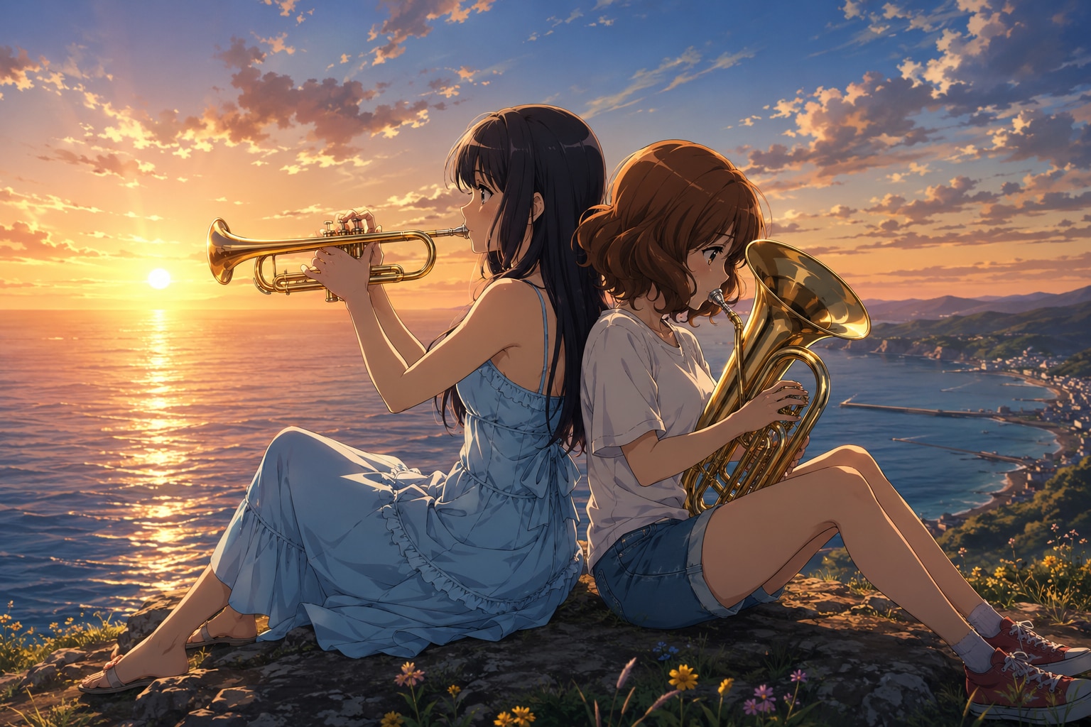 久美子と麗奈 | の人気AIイラスト・グラビア