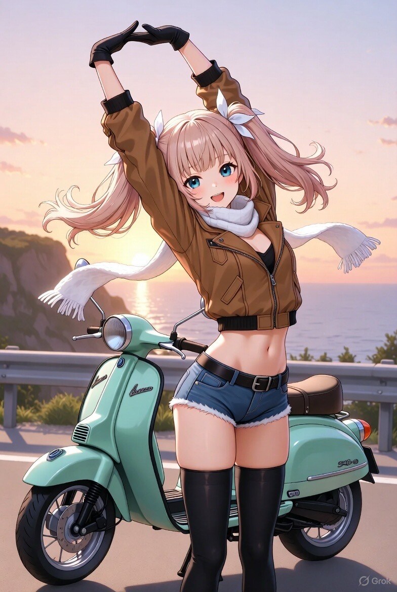 Sunlit Pause | の人気AIイラスト・グラビア