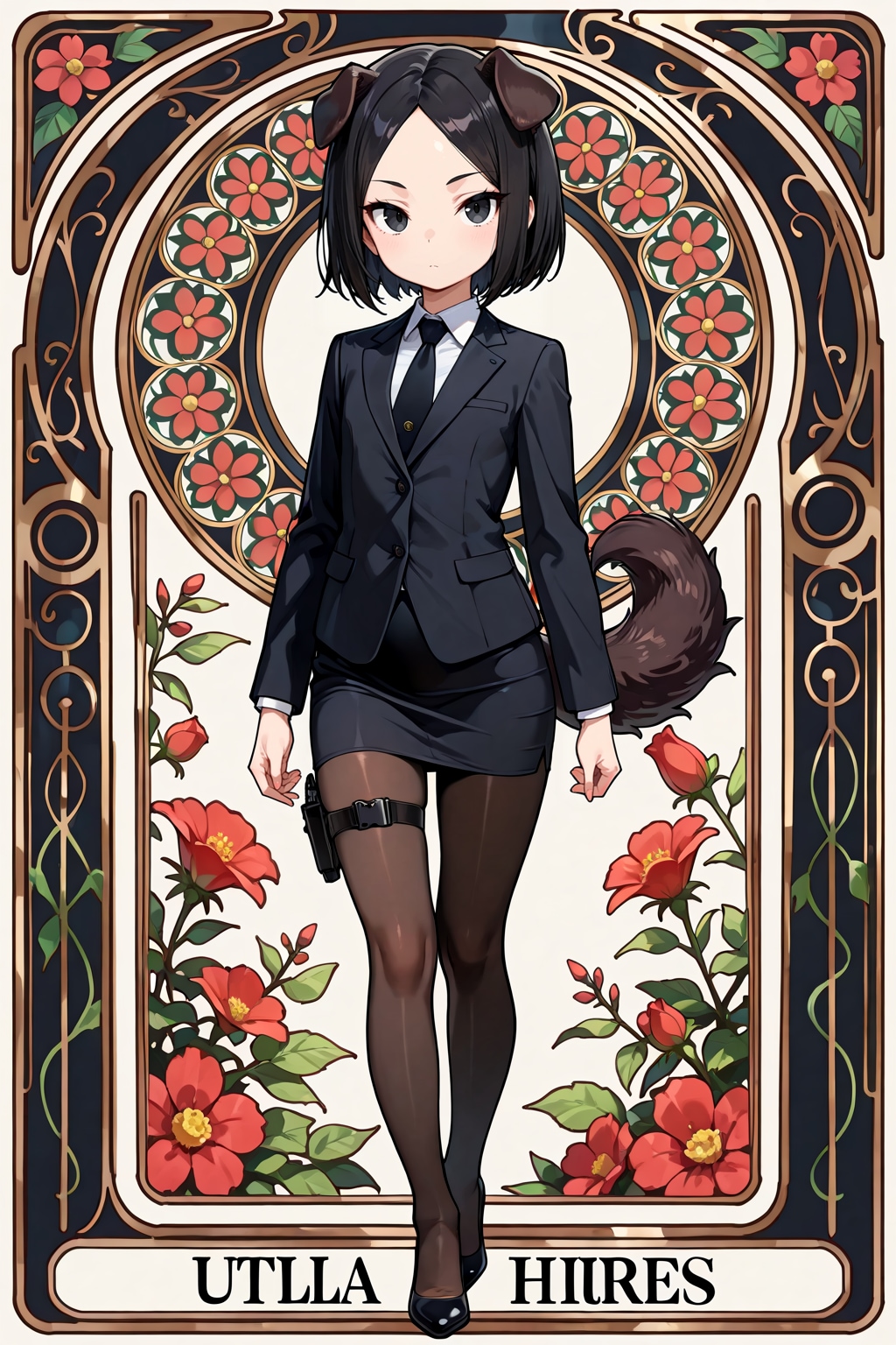 ひつじのお嬢様と警護のわんこ