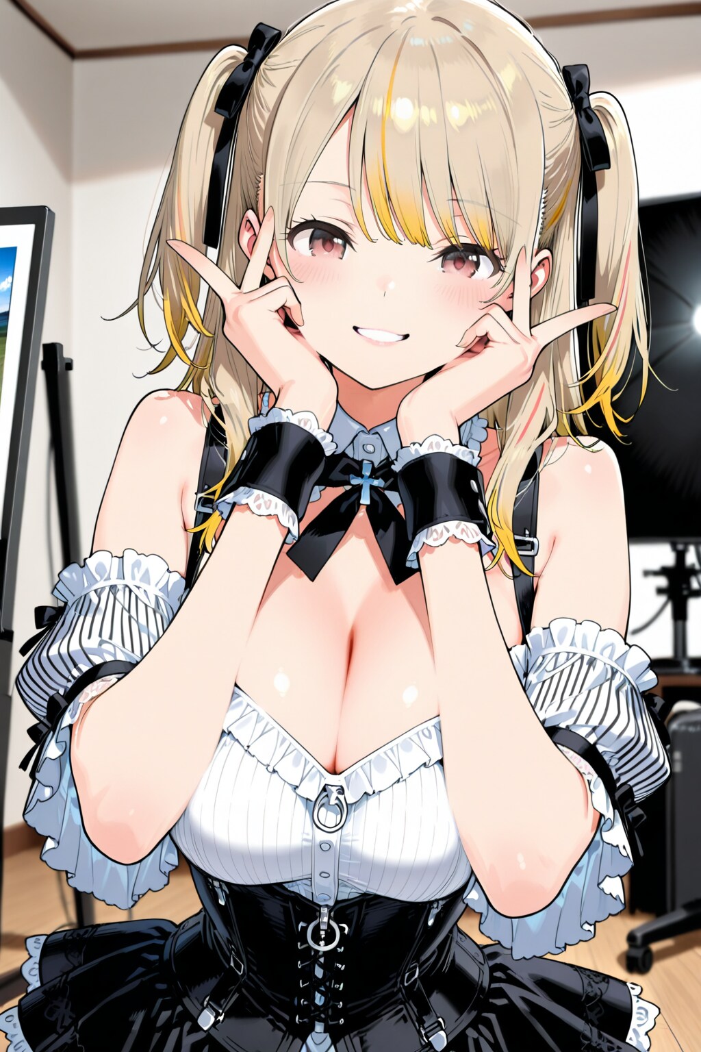 ゴスロリコスの弓倉万里奈さん