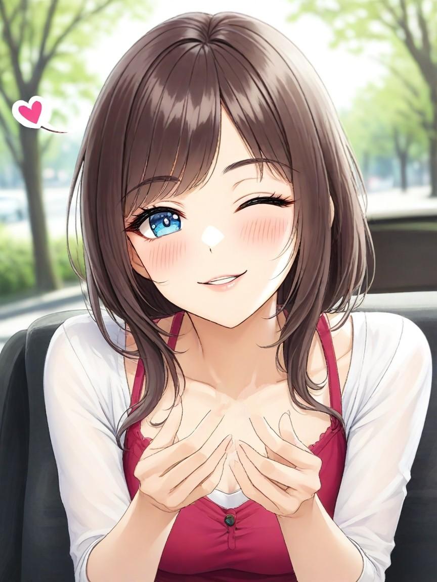こうやって、ね！