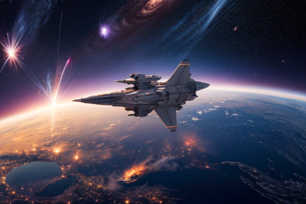 宇宙戦艦を生成…できました！