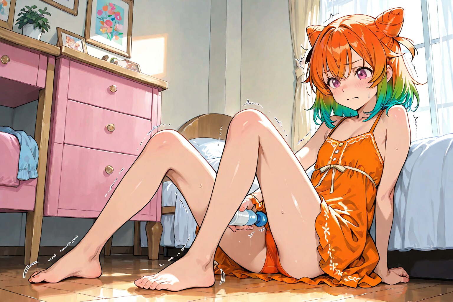 誤解を招きそうなふくらはぎマッサージ