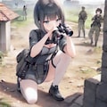 軍服と美少女って良いですね〜 12枚目