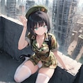 軍服と美少女って良いですね〜 9枚目