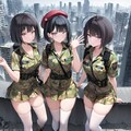 軍服と美少女って良いですね〜 6枚目