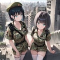 軍服と美少女って良いですね〜 7枚目