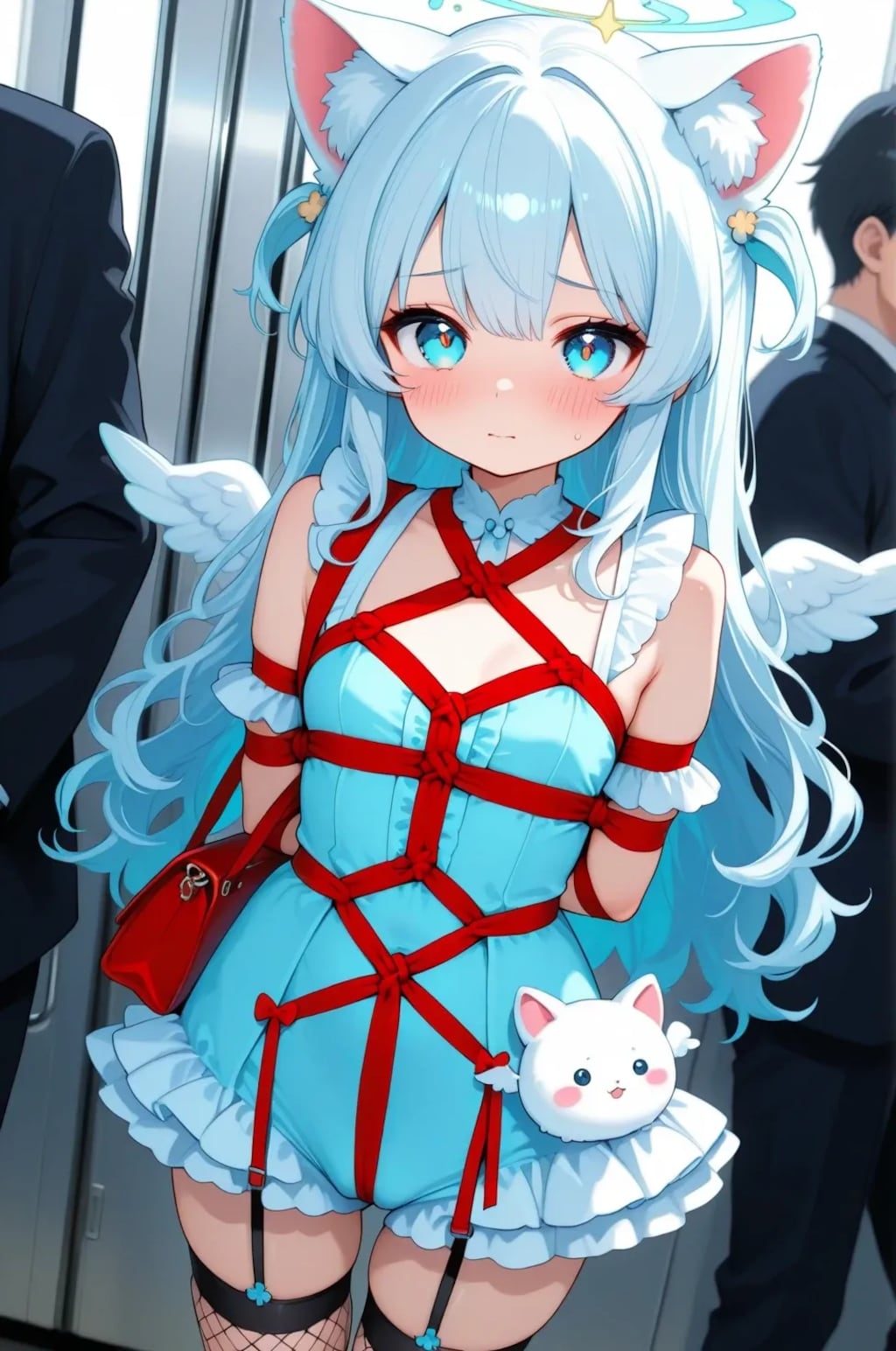 電車内の美少女？