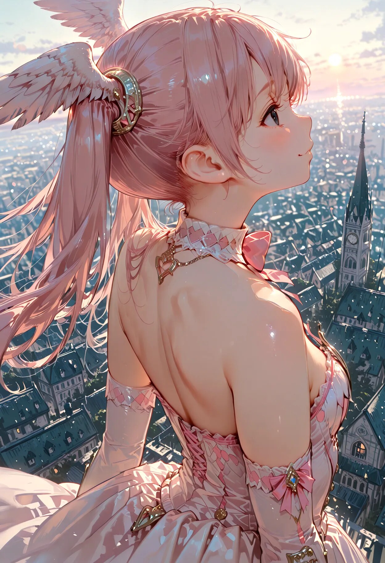 ずっと護り抜くと決めた街 | の人気AIイラスト・グラビア