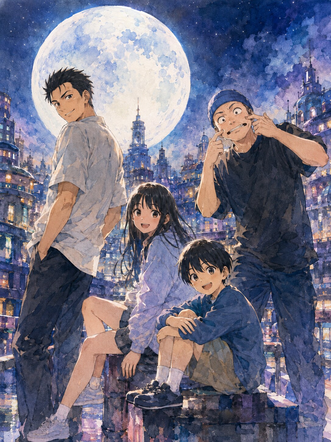 4人組 237 | の人気AIイラスト・グラビア