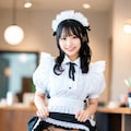 メイド服とたくし上げ 4枚目