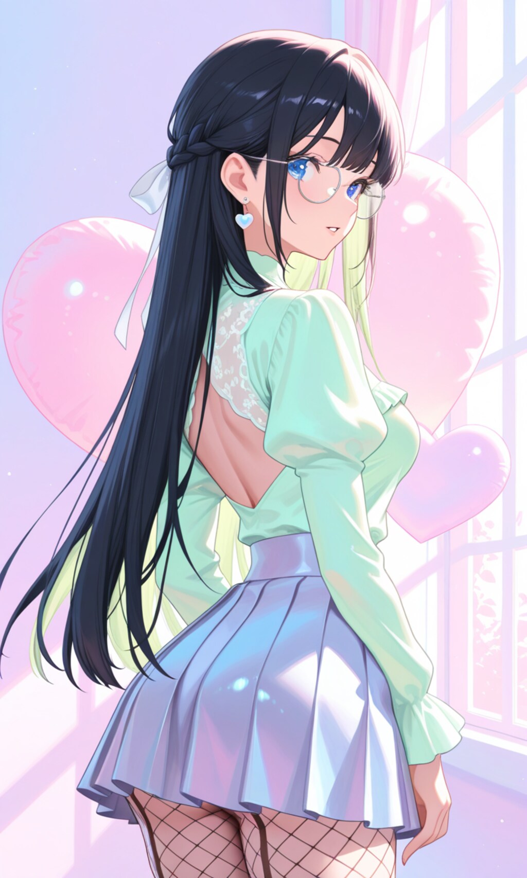 春色の服