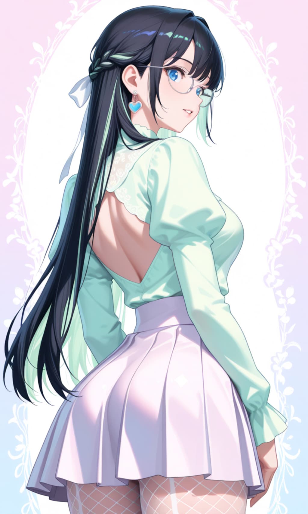 春色の服