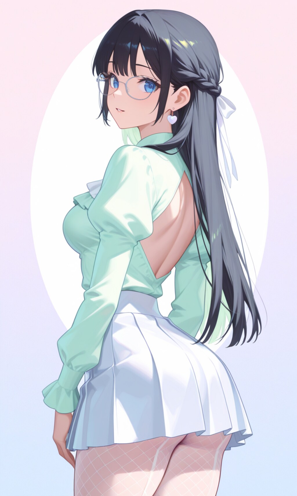 春色の服