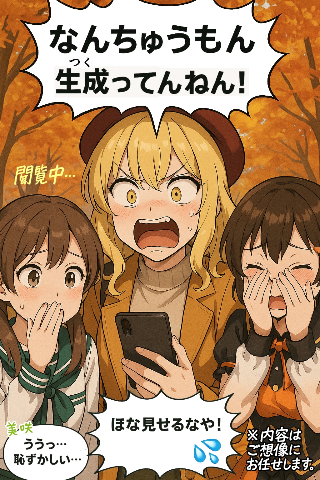 うちの子芸術の秋