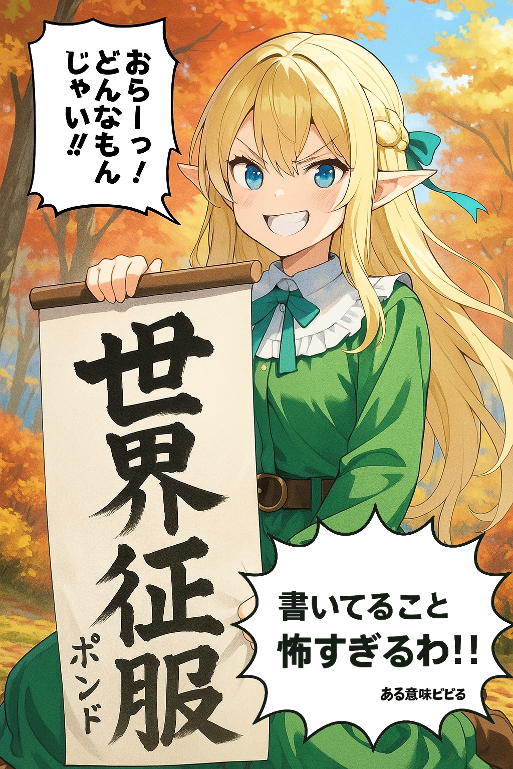 うちの子芸術の秋