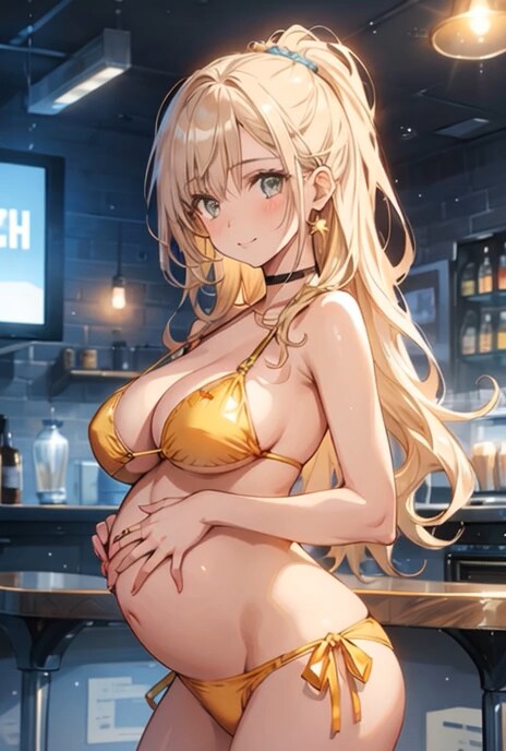 妊娠6ヶ月なギャルママ