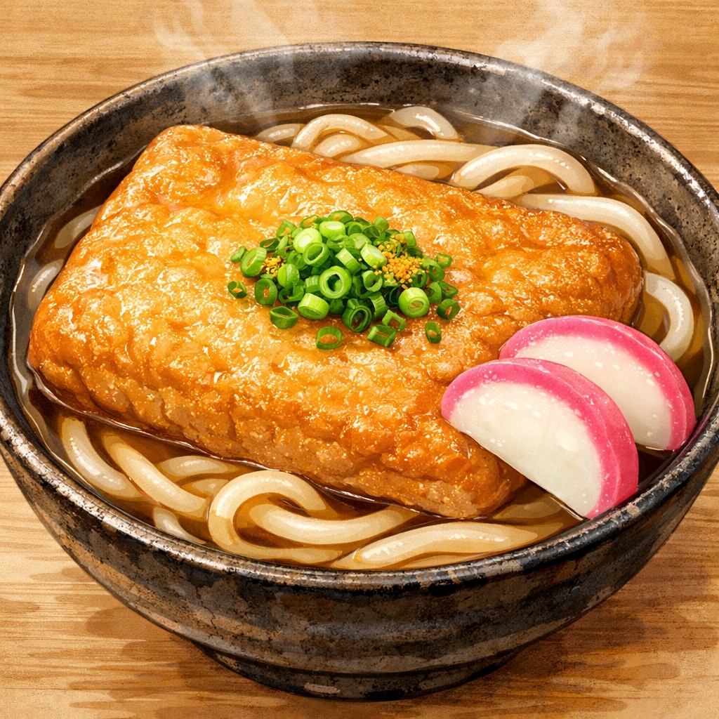 ラーメンときつねうどん