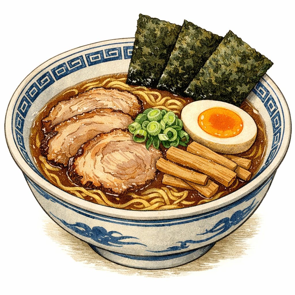 ラーメンときつねうどん | の人気AIイラスト・グラビア