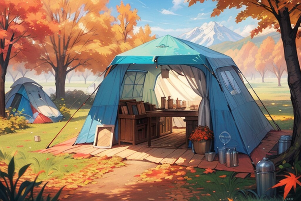 शिविरको लागि पाल आवश्यक छ