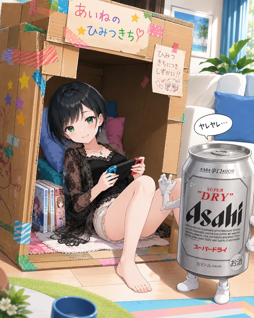 秘密基地の藍音ちゃん