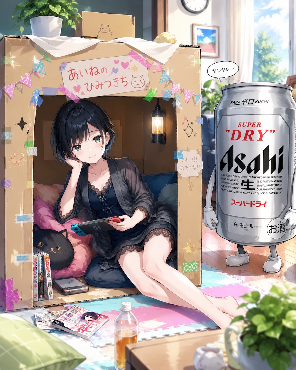 秘密基地の藍音ちゃん