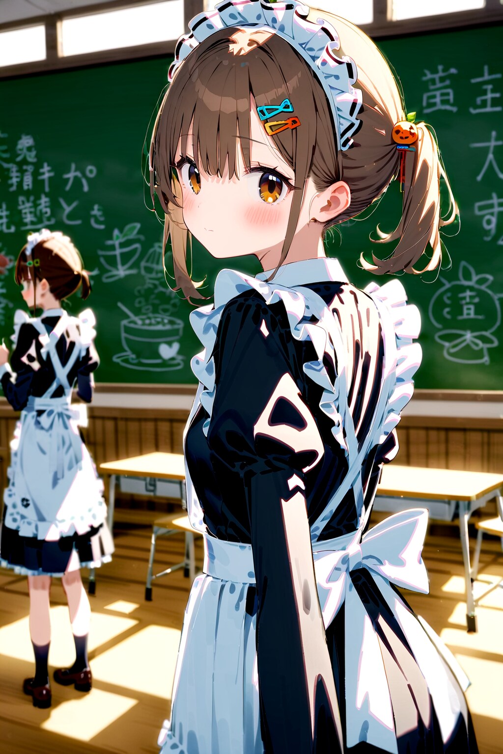 ちちぷい文化祭 メイド喫茶準備