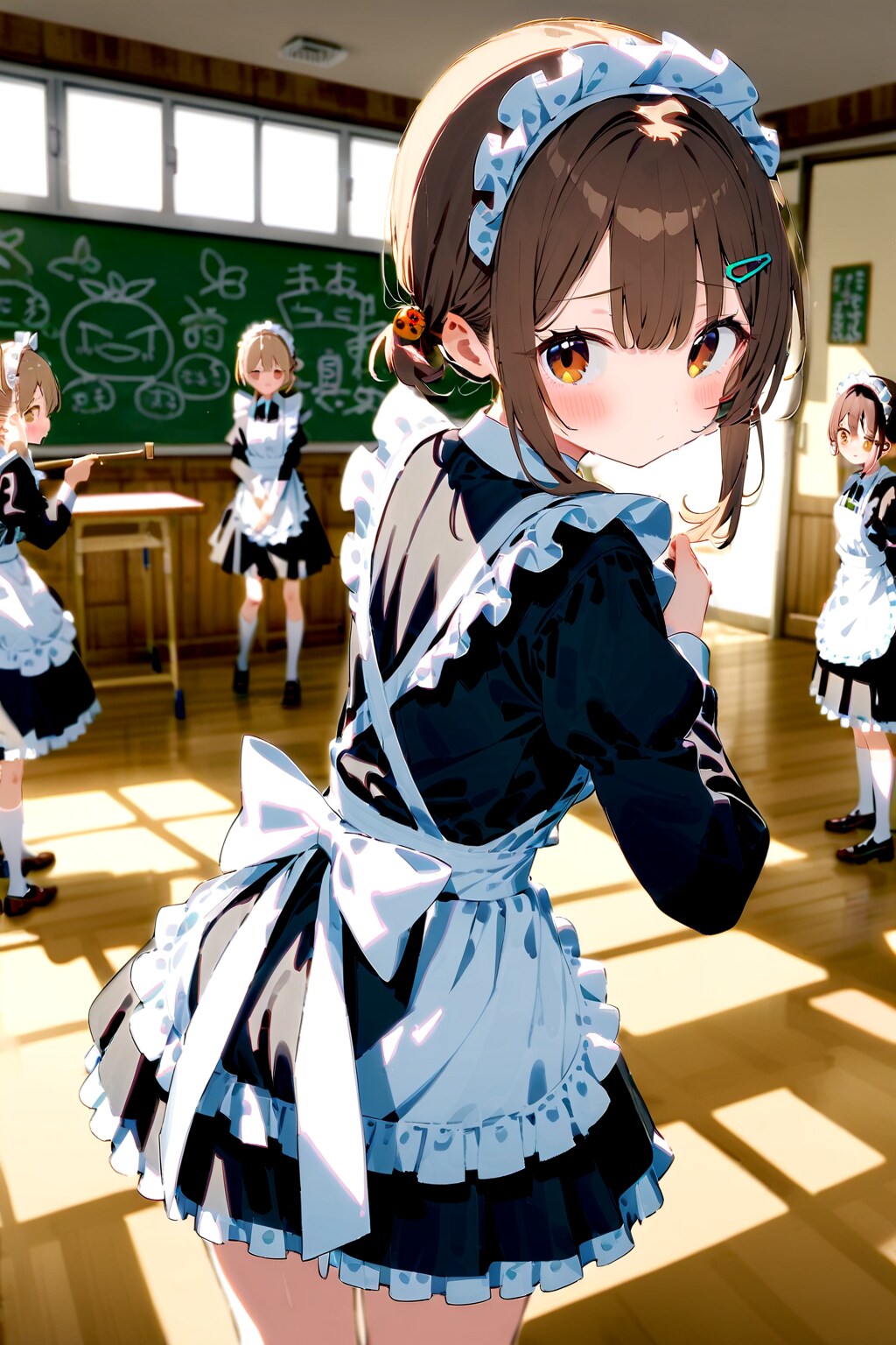 ちちぷい文化祭 メイド喫茶準備