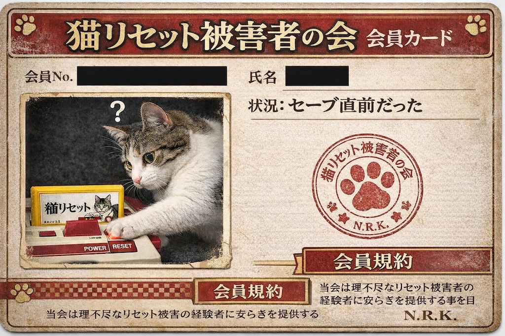 猫リセット被害者の会