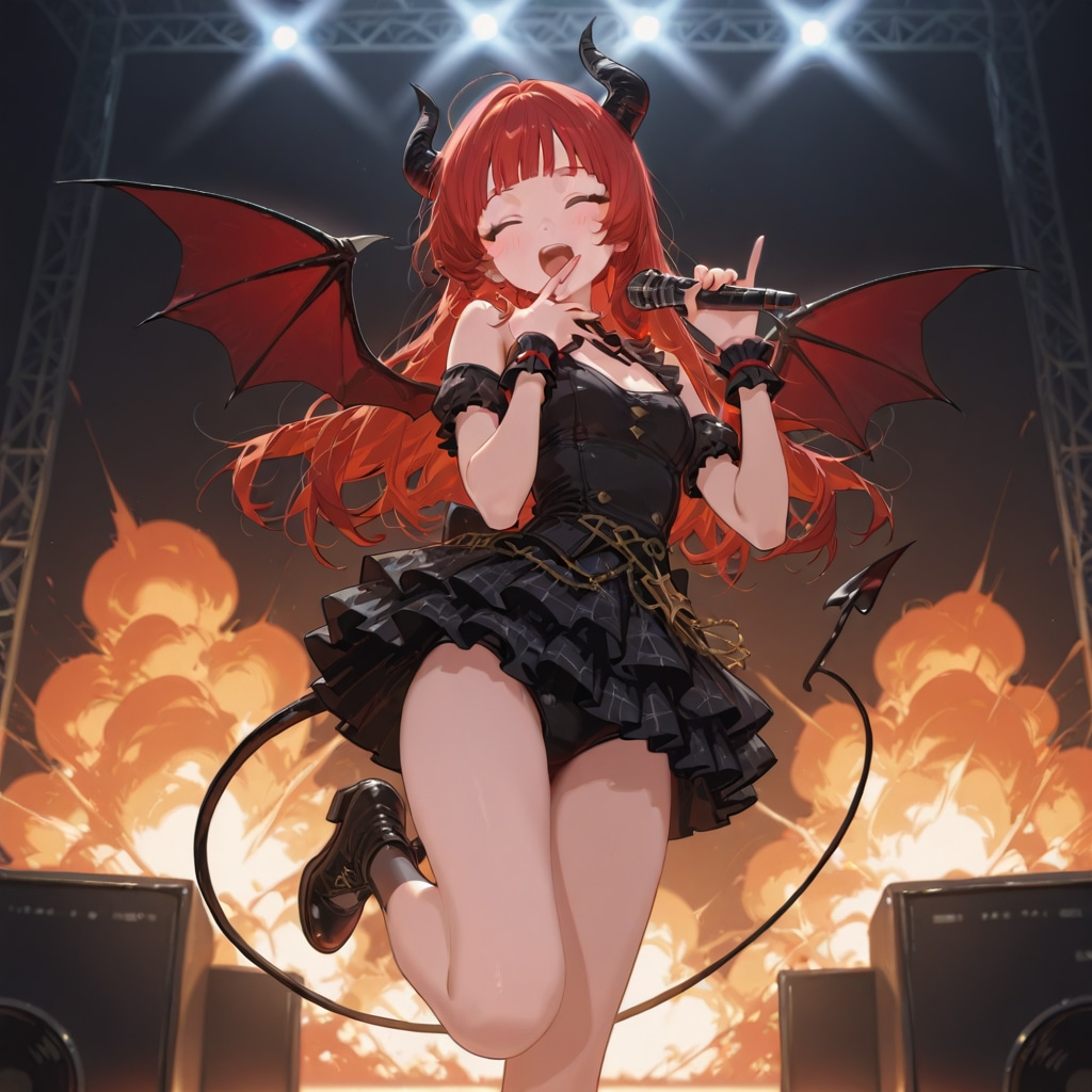 pegasusでライブパフォーマンス悪魔っ子251105