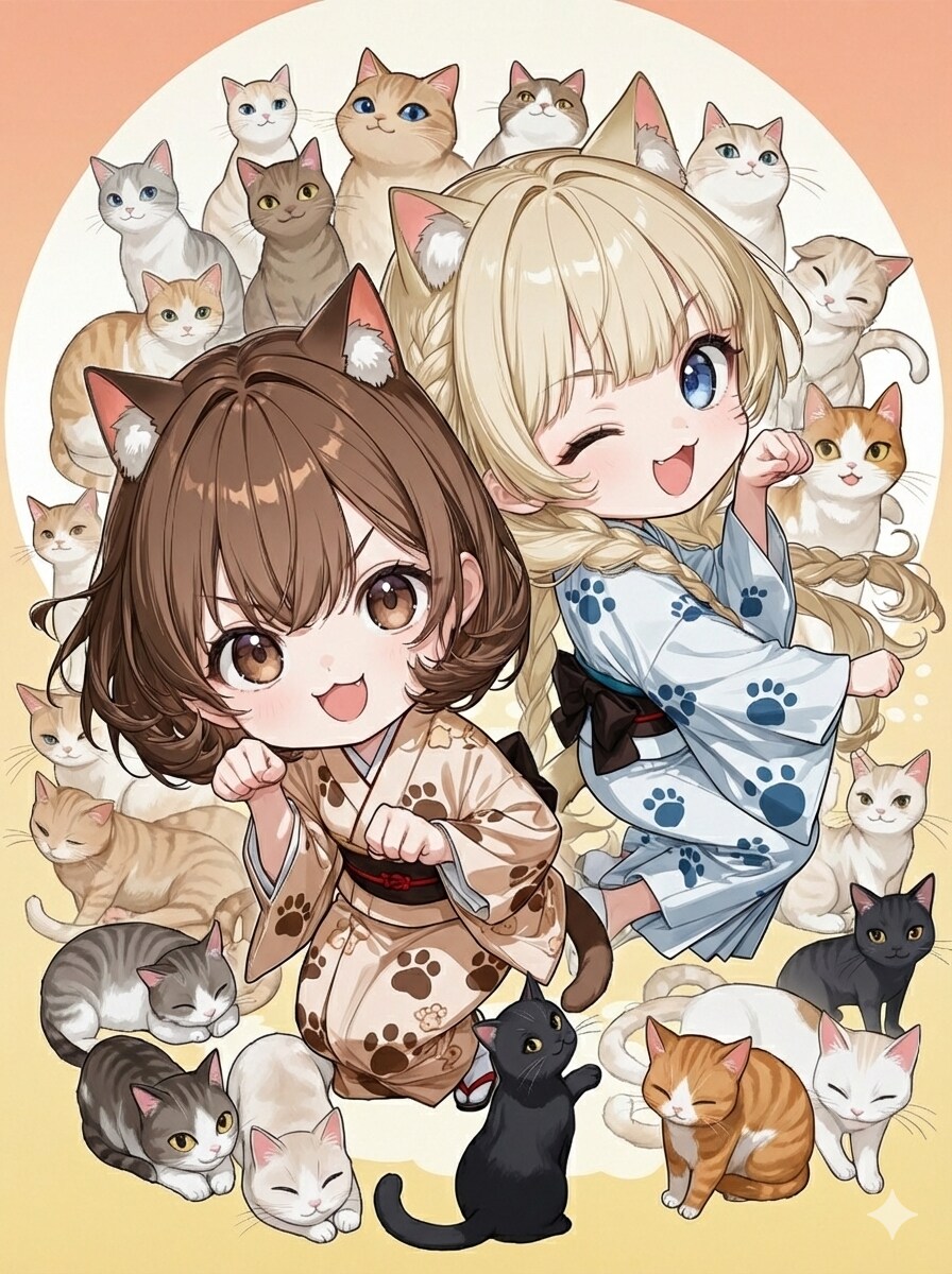 猫ちゃん大集合🐾