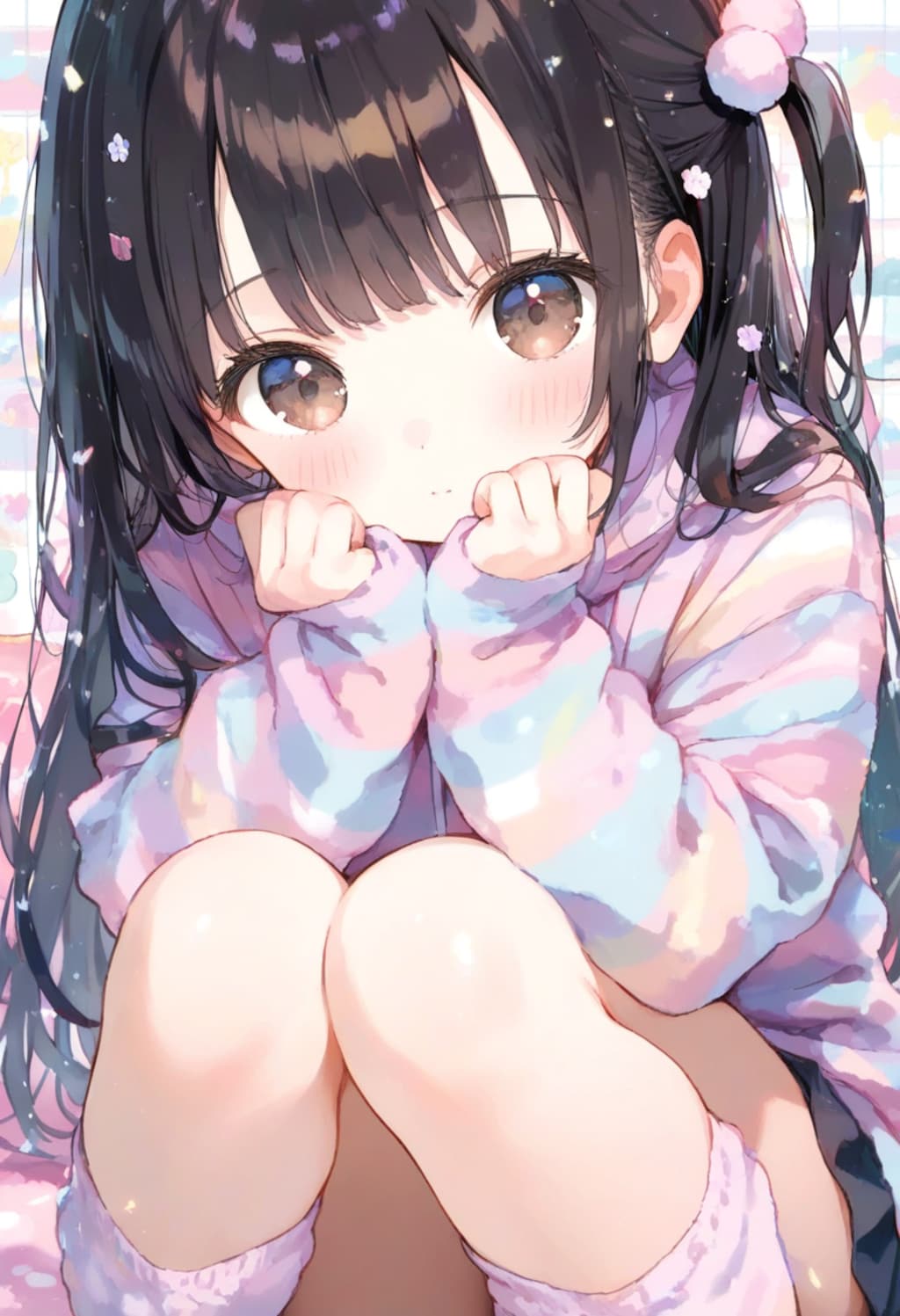 POP GIRL(水彩タッチ)(5)