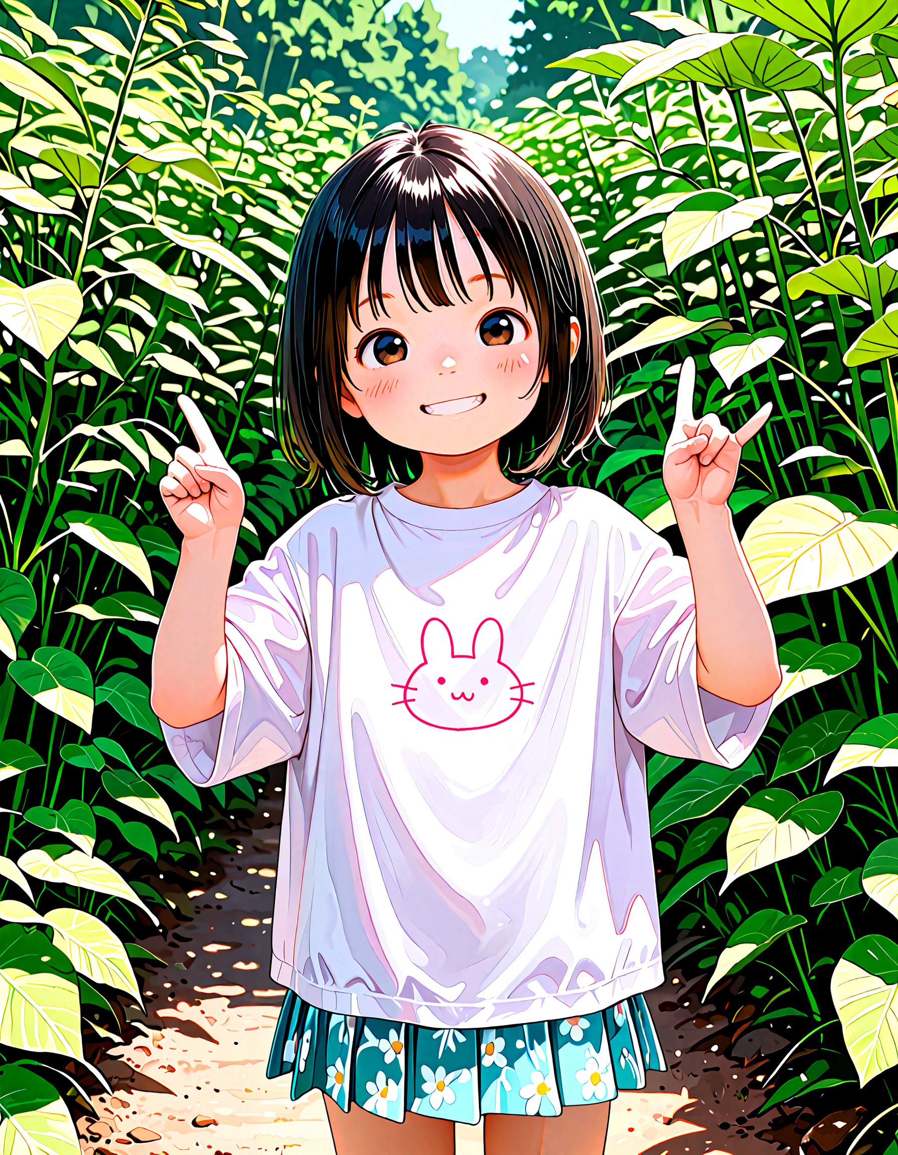 家族紹介 三女 梢（こずえ） | の人気AIイラスト・グラビア