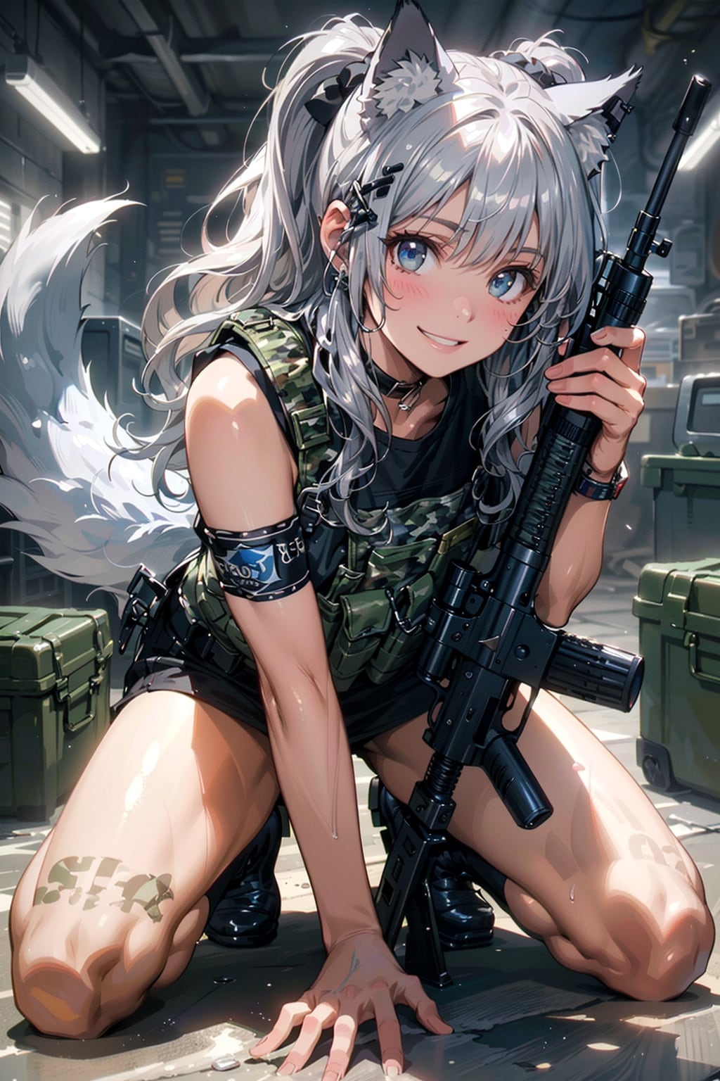 武器庫のウルフちゃん🐺✨