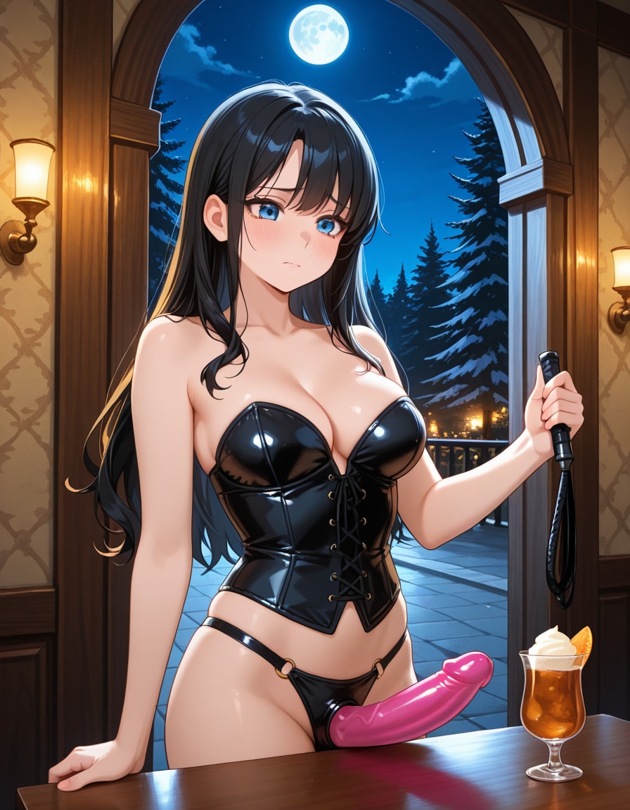 女王様衣装の葵さん?