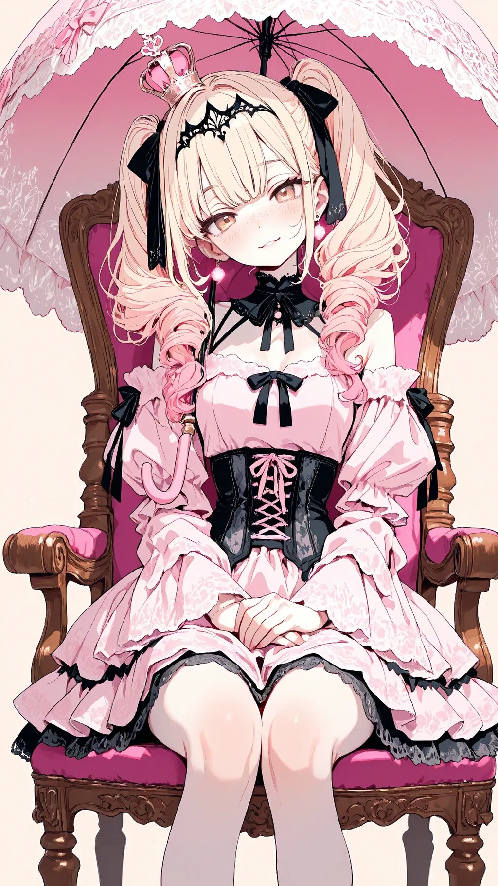 甘ゴスロリ白ギャルちゃん💞