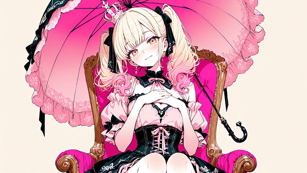 甘ゴスロリ白ギャルちゃん💞